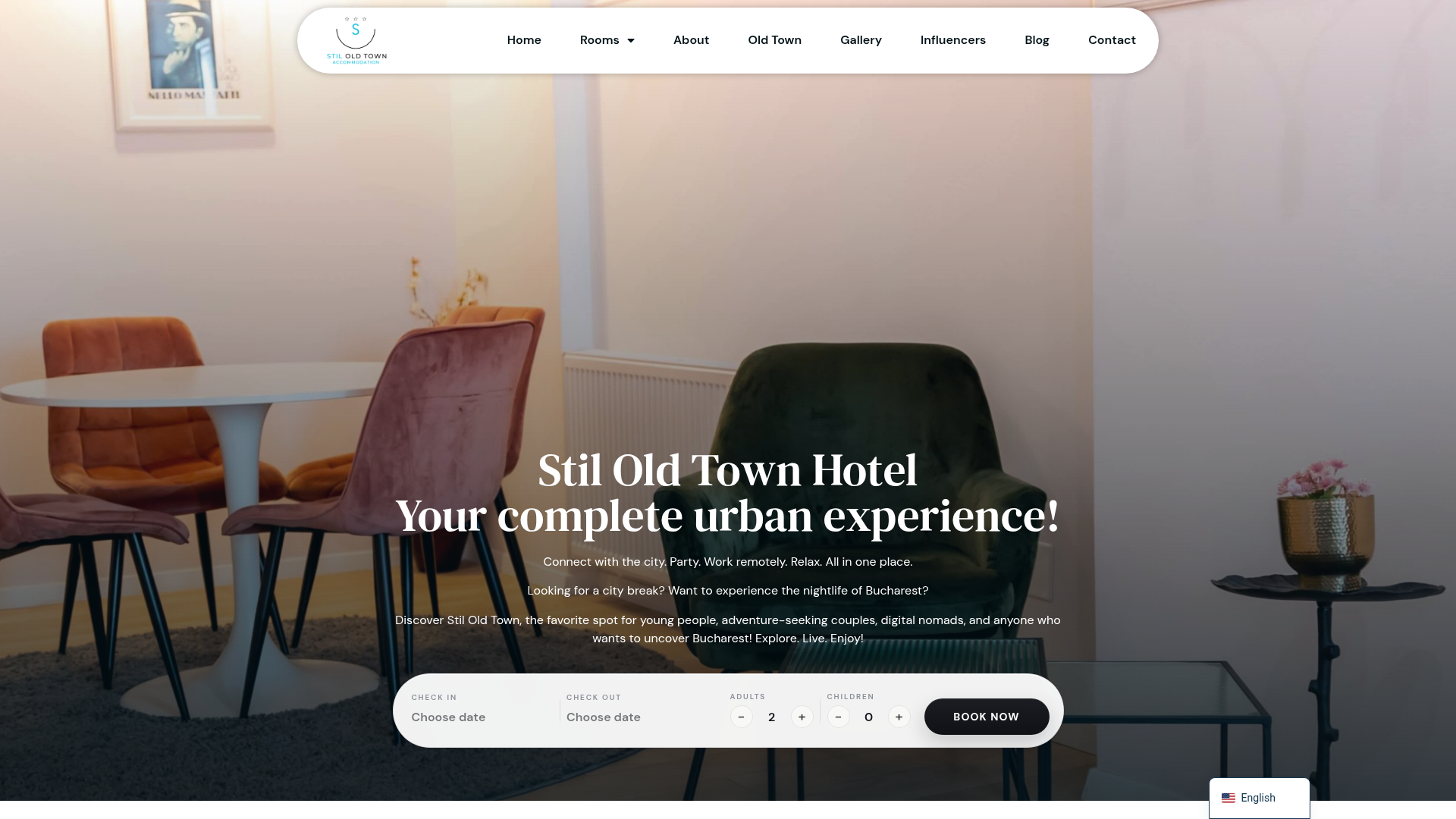 Preview of Stil Old Town website